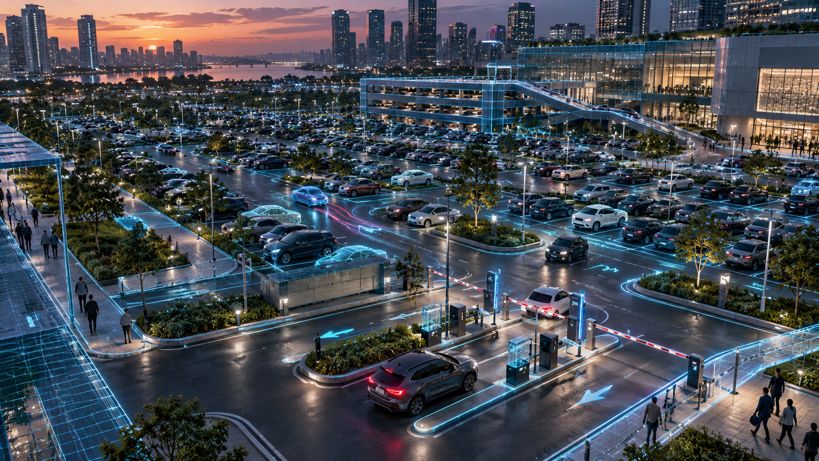 Parking Lot Digital Twin & Simulation