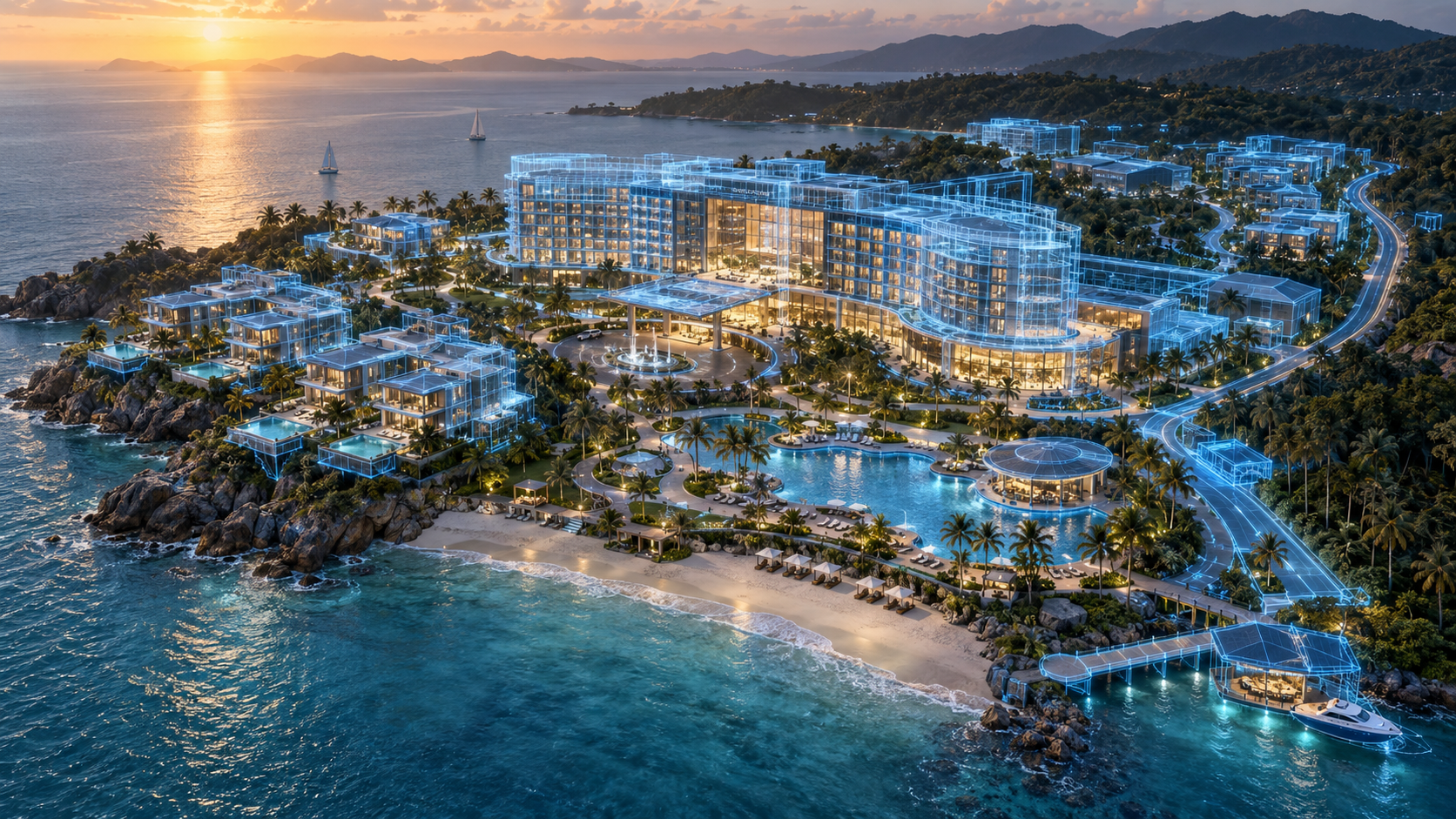 Resort Digital Twin & Vehicle Tracking