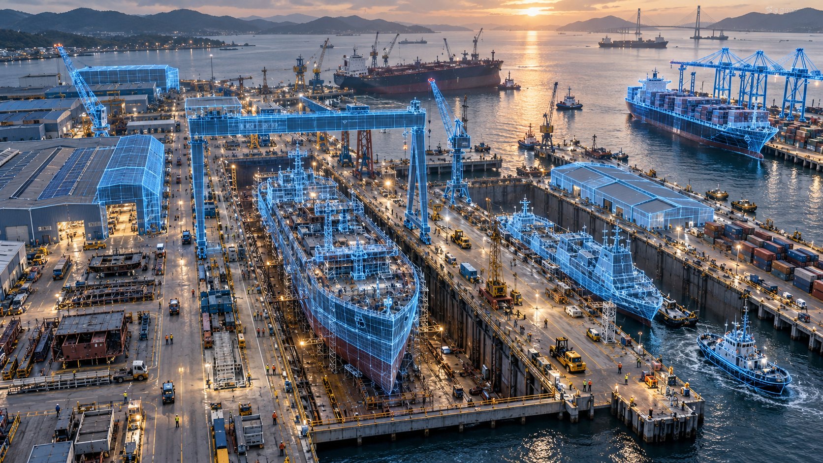 Smart Shipyard Digital Twin